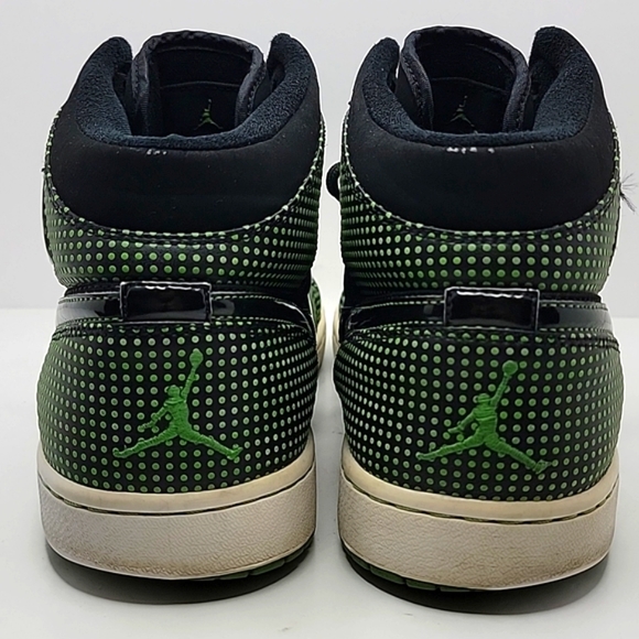 Jordans | 1 Retro High Chlorophyll green/black hi-top sneakers | MENS 14 - Picture 6 of 11